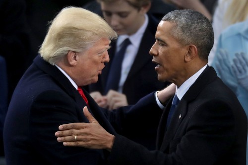 Donald Trump Is Sworn In As 45th President Of The United States