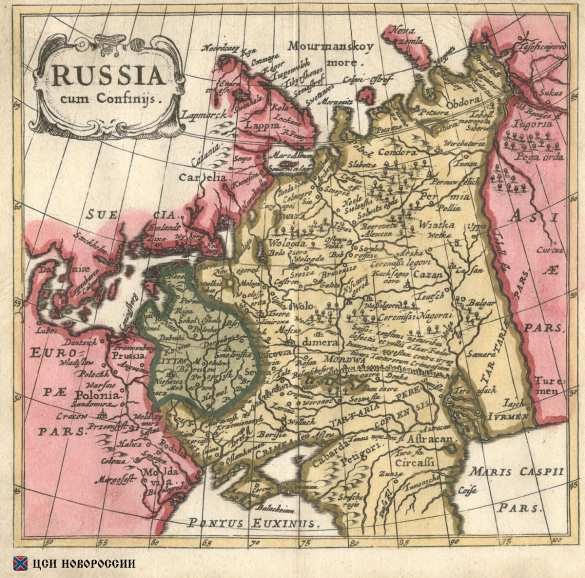 Миф о тысячелетней истории Украины разбился о европейские карты 17-18 веков