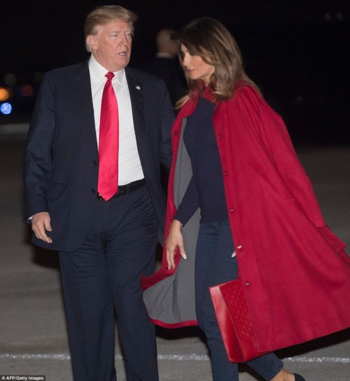 Мелания Трамп отказалась фотографироваться с супругом