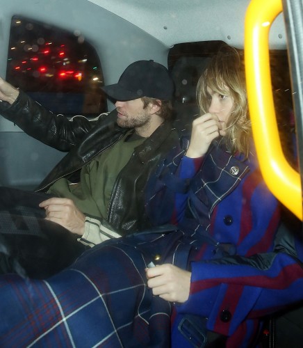 Robert Pattinson and Suki Waterhouse enjoy date night at the Chiltern Firehouse in London