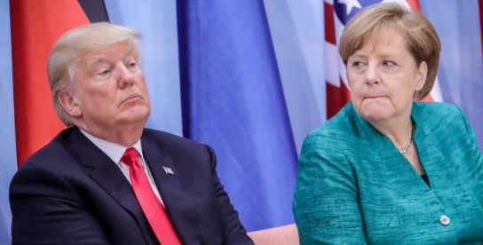 Дональд Трамп устроил очень холодный прием Ангеле Меркель