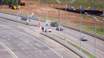 Во время второго этапа реконструкции Калужского шоссе построили и отремонтировали около 70 процентов дорог