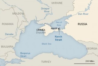 Киев: NYT должна пририсовать Крым к карте Украины