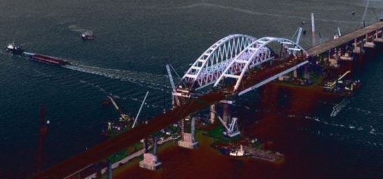 Украина заявила, что Крымский мост навредит Грузии