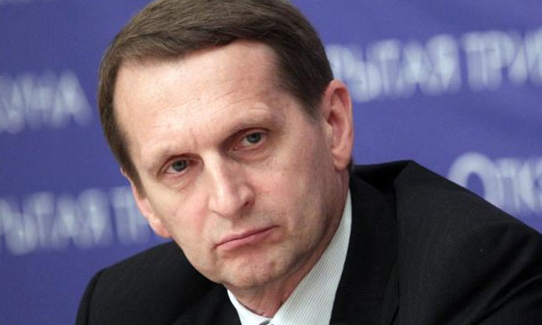 Нарышкин назвал «дипломатическую войну» против России грязной провокацией