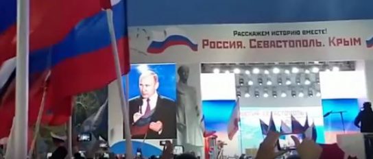 Путин: Крым показал всему миру истинную демократию
