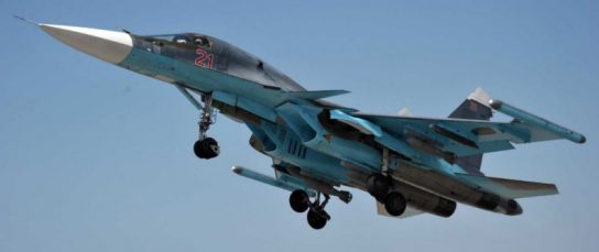 Западные СМИ назвали российский истребитель-бомбардировщик Су-34 лучшим в мире