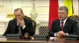 Голос Порошенко «усыпил» Эрдогана