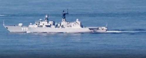 Российский фрегат затерроризировал флот НАТО в Средиземном море