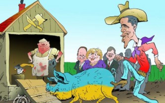 США делают из украинцев «стадо свиней» по Геббельсу