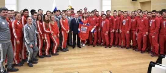 Путин встретится с российскими олимпийцами в Кремле 28 февраля