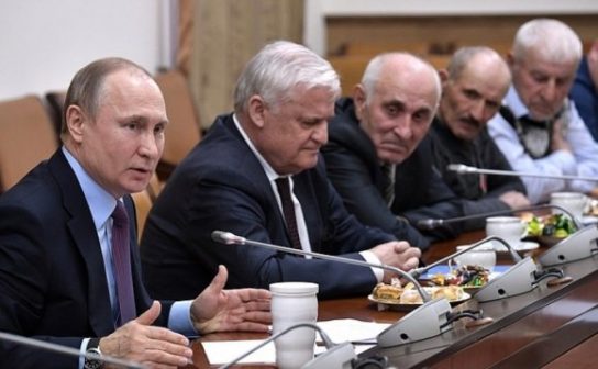 Путин пожелал новому руководству Дагестана успехов в борьбе с коррупцией
