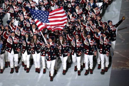 США на Олимпиаде — страна без команды