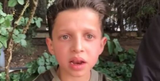 Сирийский мальчик рассказал, как стал участником постановки «Белых касок»