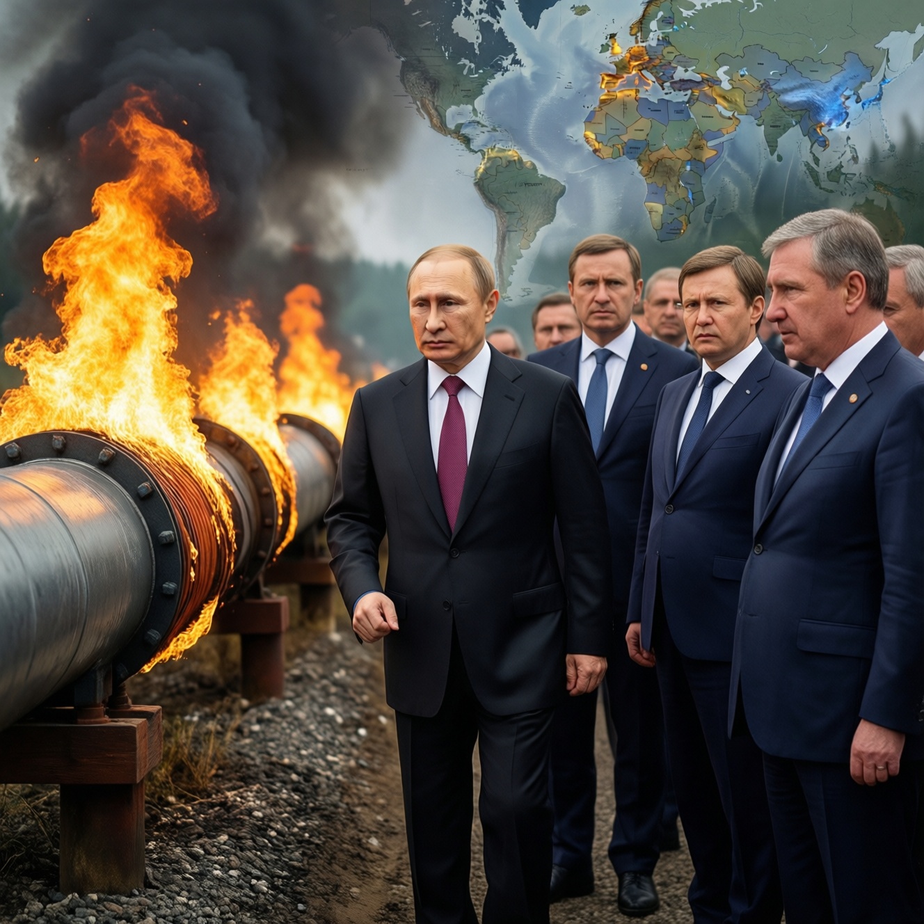 Путин предупредил Европу о последствиях отказа от российского газа